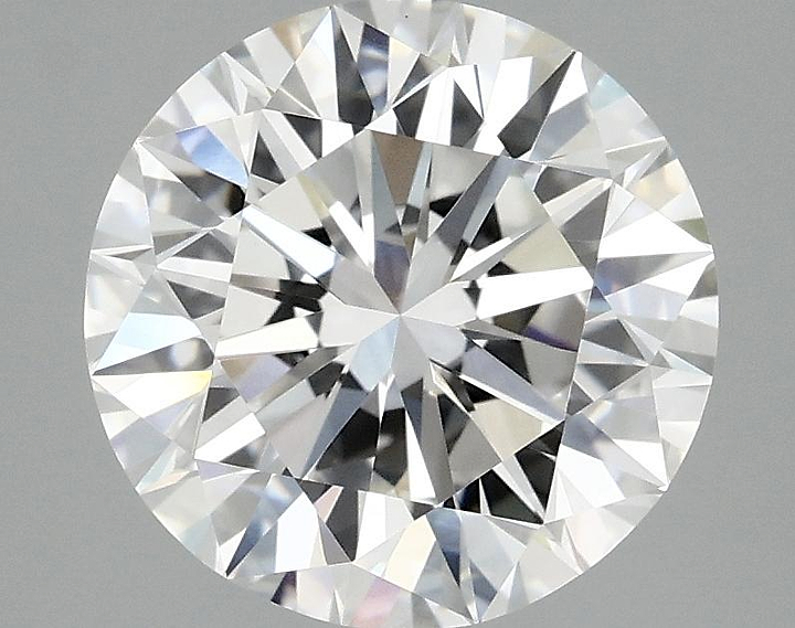 2.76 Carat Round Shaped Ideal Cut VVS2 IGI Certified Lab Grown Diamond