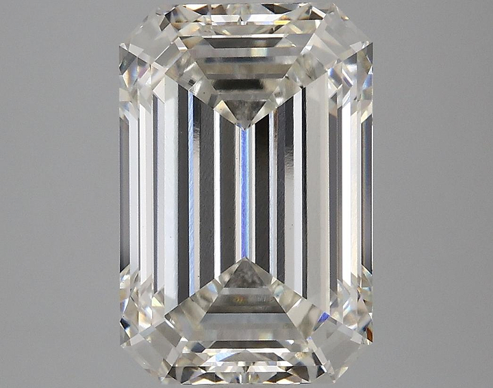 5.1 Carat Emerald Shaped Excellent Cut VS1 IGI Certified Lab Grown Diamond