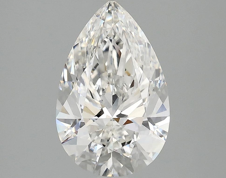 2.03 Carat Pear Shaped Ideal Cut VVS1 IGI Certified Lab Grown Diamond