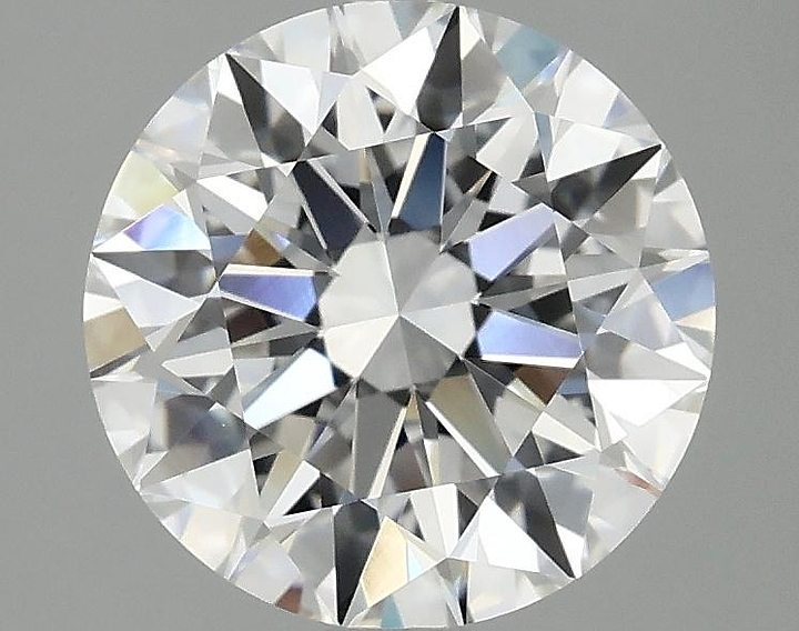 2.55 Carat Round Shaped Ideal Cut VVS2 IGI Certified Lab Grown Diamond