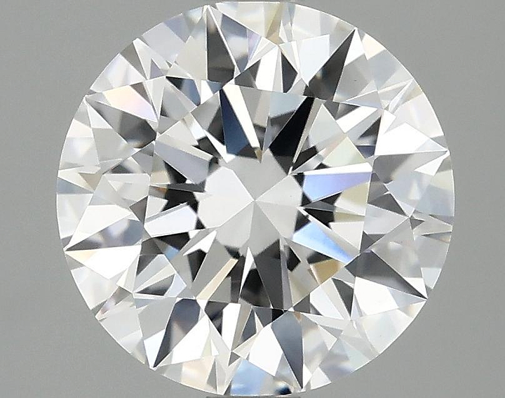 2.05 Carat Round Shaped Ideal Cut VVS2 IGI Certified Lab Grown Diamond