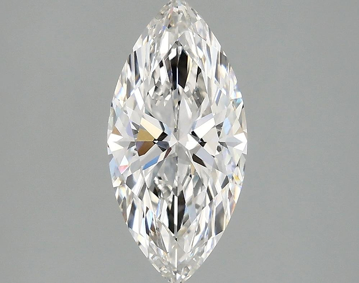 1.5 Carat Marquise Shaped Excellent Cut VVS2 IGI Certified Lab Grown Diamond
