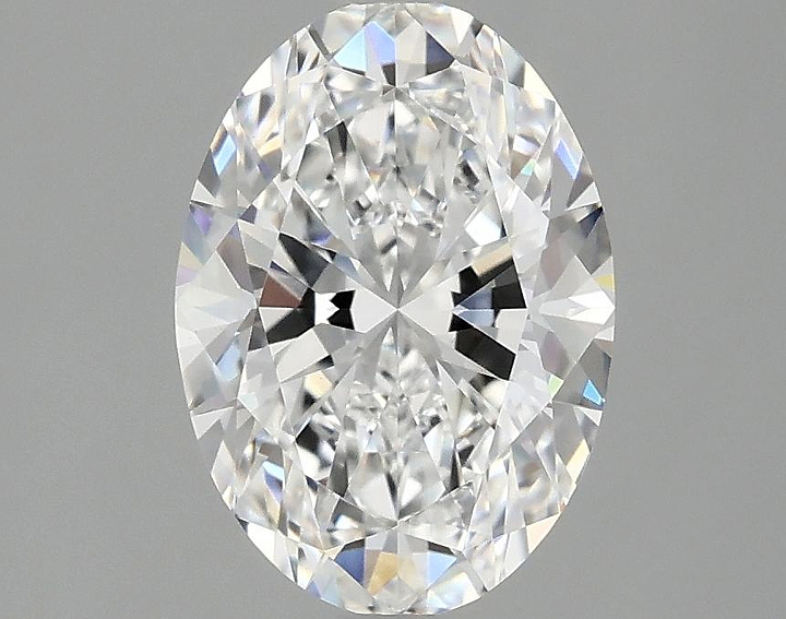 2.08 Carat Oval Shaped Ideal Cut VVS2 IGI Certified Lab Grown Diamond