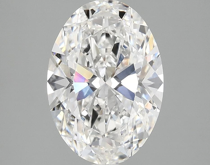 2.52 Carat Oval Shaped Ideal Cut VVS2 IGI Certified Lab Grown Diamond