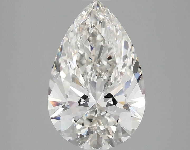 3.03 Carat Pear Shaped Ideal Cut VVS2 IGI Certified Lab Grown Diamond