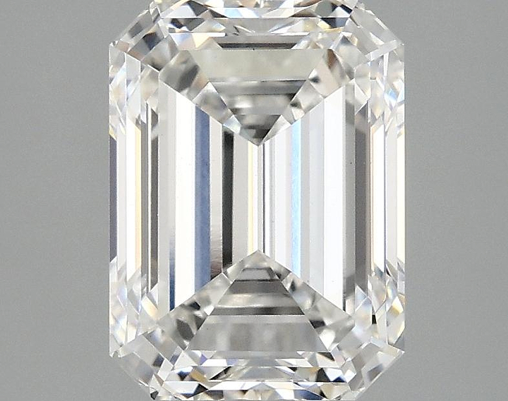 2.97 Carat Emerald Shaped Excellent Cut VS1 IGI Certified Lab Grown Diamond