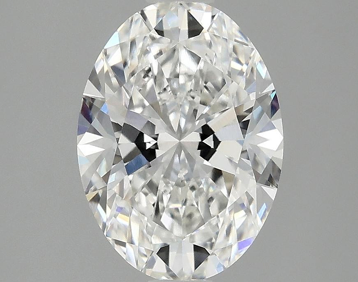 2.1 Carat Oval Shaped Ideal Cut VVS2 IGI Certified Lab Grown Diamond