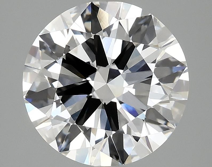 3.01 Carat Round Shaped Ideal Cut VVS2 IGI Certified Lab Grown Diamond
