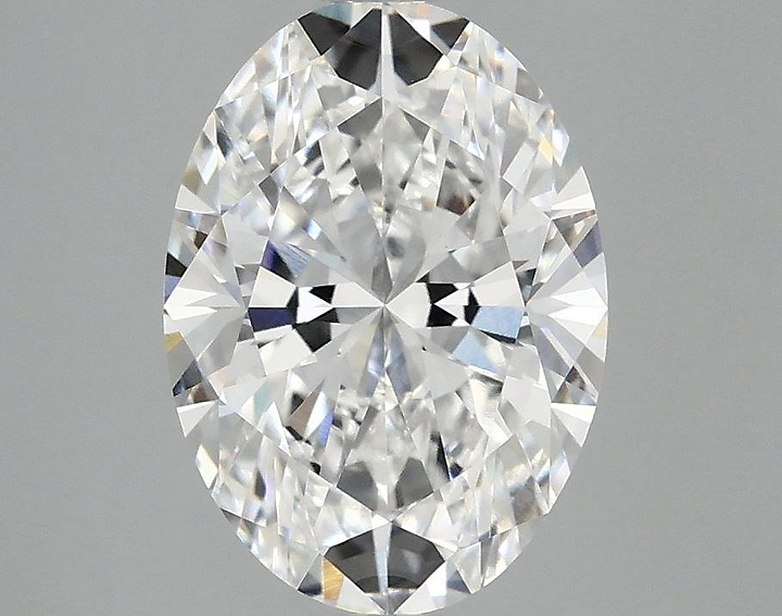 2.56 Carat Oval Shaped Ideal Cut VVS2 IGI Certified Lab Grown Diamond