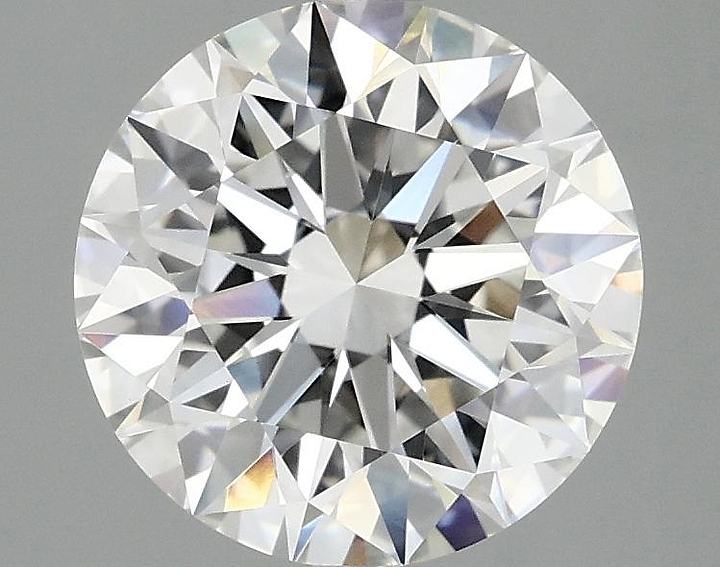 2.59 Carat Round Shaped Excellent Cut VVS2 IGI Certified Lab Grown Diamond