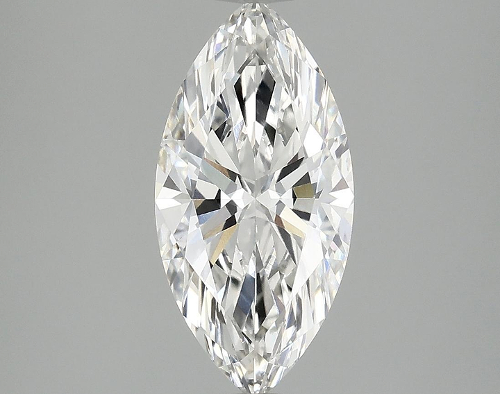 1.98 Carat Marquise Shaped Ideal Cut VVS2 IGI Certified Lab Grown Diamond