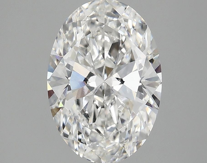2.02 Carat Oval Shaped Ideal Cut VVS2 IGI Certified Lab Grown Diamond