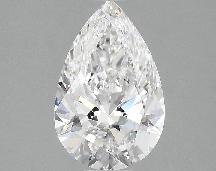 1.4 Carat Pear Shaped Ideal Cut VS1 IGI Certified Lab Grown Diamond
