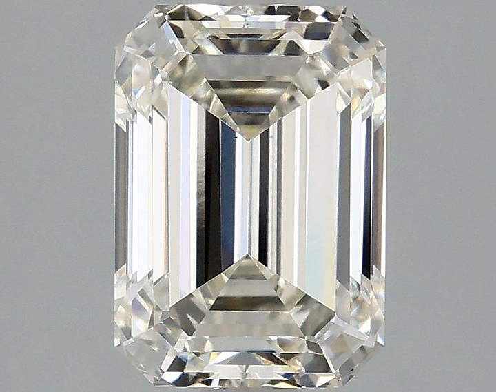 2.06 Carat Emerald Shaped Ideal Cut VS1 IGI Certified Lab Grown Diamond