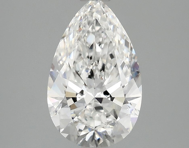 1.89 Carat Pear Shaped Ideal Cut VVS2 IGI Certified Lab Grown Diamond