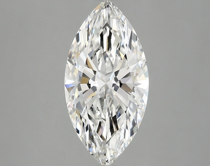 3.01 Carat Marquise Shaped Ideal Cut VVS1 IGI Certified Lab Grown Diamond