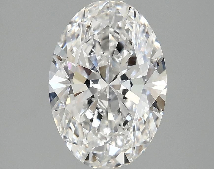 2.07 Carat Oval Shaped Ideal Cut VVS2 IGI Certified Lab Grown Diamond