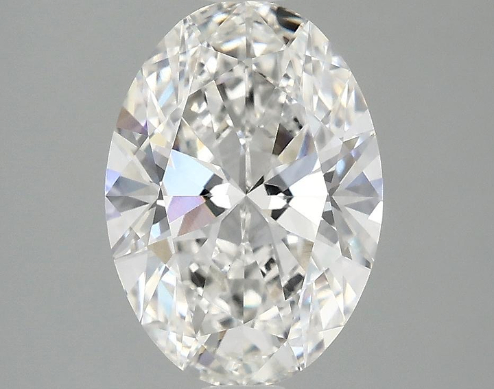 2.51 Carat Oval Shaped Ideal Cut VVS2 IGI Certified Lab Grown Diamond