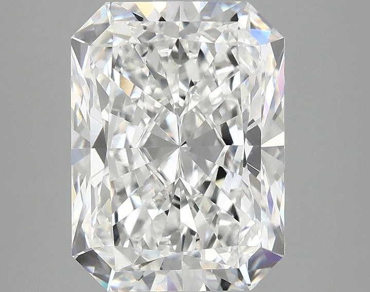 4.22 Carat Radiant Shaped Excellent Cut VVS2 IGI Certified Lab Grown Diamond