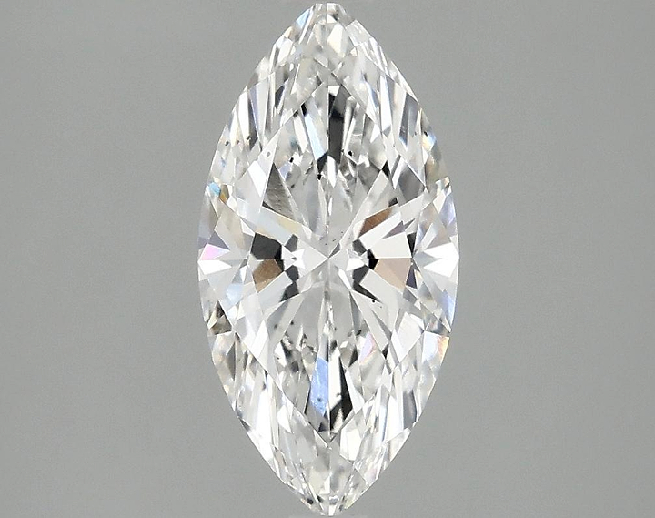 1.57 Carat Marquise Shaped Ideal Cut SI1 IGI Certified Lab Grown Diamond