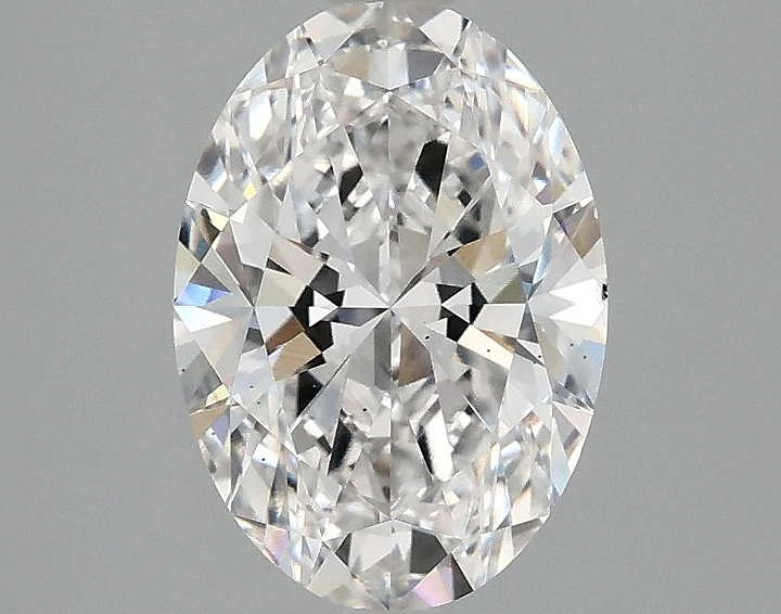 2.05 Carat Oval Shaped Ideal Cut VS2 IGI Certified Lab Grown Diamond
