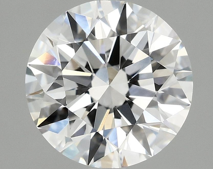 2.08 Carat Round Shaped Ideal Cut VVS2 IGI Certified Lab Grown Diamond