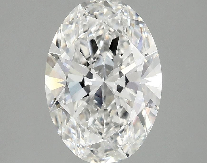2.08 Carat Oval Shaped Ideal Cut VVS2 IGI Certified Lab Grown Diamond