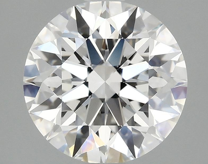2.15 Carat Round Shaped Excellent Cut VVS2 IGI Certified Lab Grown Diamond