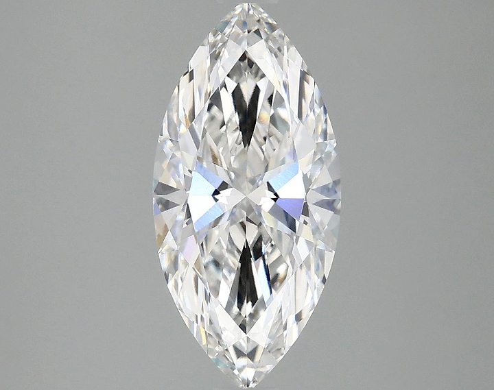 1.98 Carat Marquise Shaped Excellent Cut VVS2 IGI Certified Lab Grown Diamond
