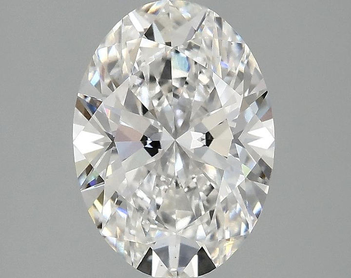 2.1 Carat Oval Shaped Ideal Cut VS1 IGI Certified Lab Grown Diamond