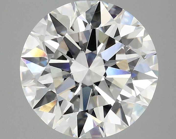 3.96 Carat Round Shaped Ideal Cut VVS2 IGI Certified Lab Grown Diamond