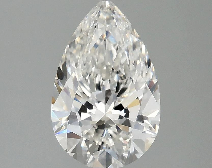 1.55 Carat Pear Shaped Ideal Cut VVS2 IGI Certified Lab Grown Diamond