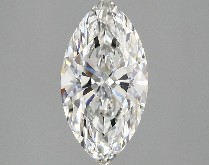 2.08 Carat Marquise Shaped Ideal Cut VVS2 IGI Certified Lab Grown Diamond