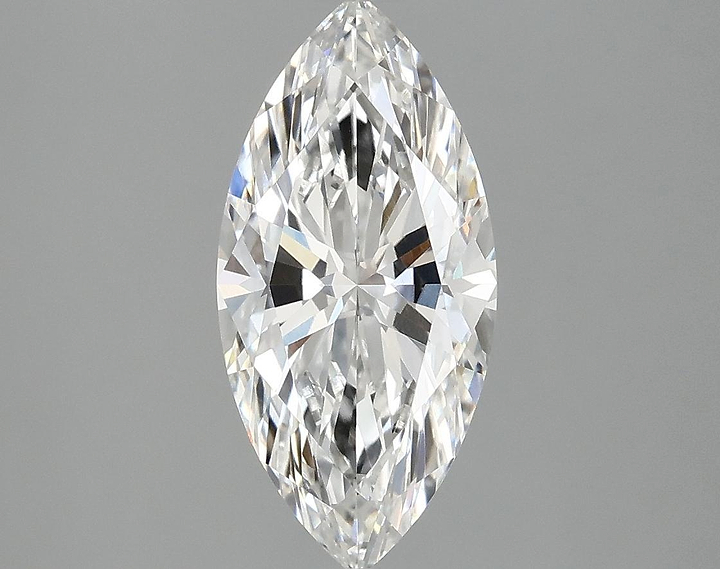 2.1 Carat Marquise Shaped Excellent Cut VVS1 IGI Certified Lab Grown Diamond