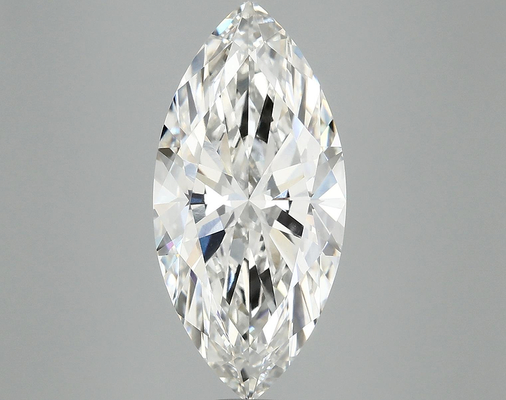 4.73 Carat Marquise Shaped Excellent Cut VVS2 IGI Certified Lab Grown Diamond