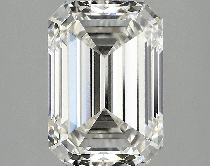 3.1 Carat Emerald Shaped Ideal Cut VS1 IGI Certified Lab Grown Diamond
