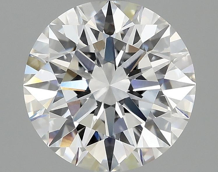 2.58 Carat Round Shaped Ideal Cut VVS2 IGI Certified Lab Grown Diamond