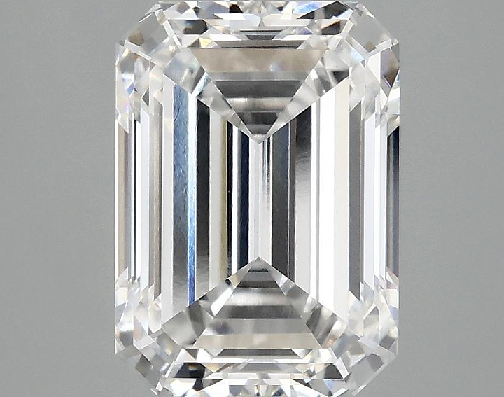 2.88 Carat Emerald Shaped Ideal Cut VS1 IGI Certified Lab Grown Diamond