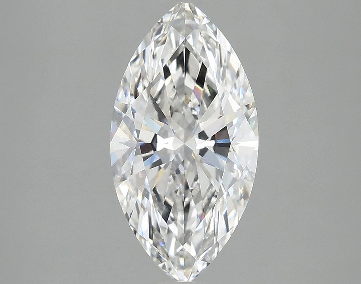 2.06 Carat Marquise Shaped Ideal Cut VS1 IGI Certified Lab Grown Diamond