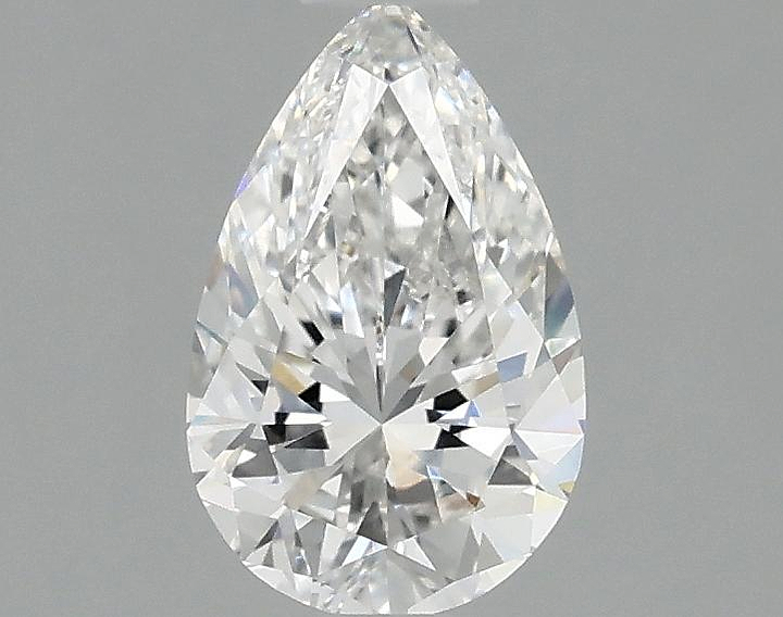 0.98 Carat Pear Shaped Ideal Cut VVS2 IGI Certified Lab Grown Diamond