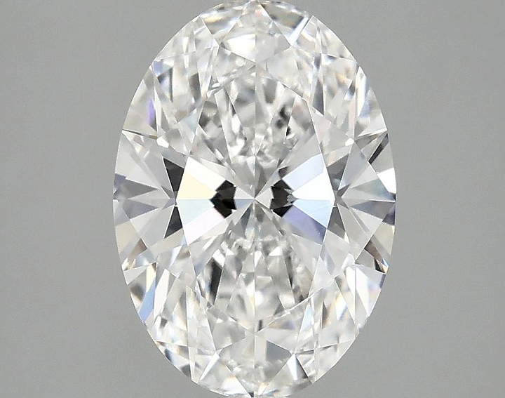 2.56 Carat Oval Shaped Ideal Cut VVS2 IGI Certified Lab Grown Diamond