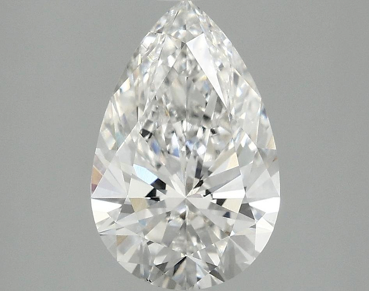 2.02 Carat Pear Shaped Ideal Cut VS1 IGI Certified Lab Grown Diamond