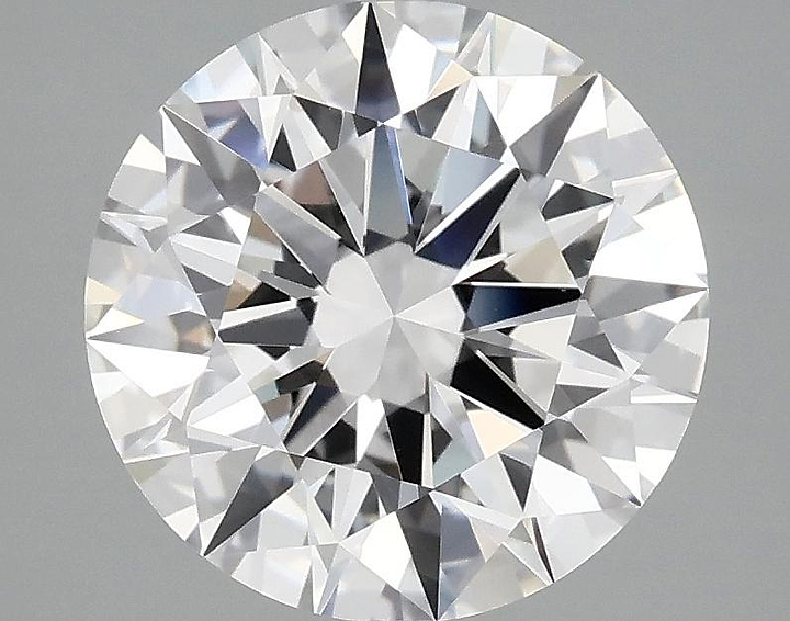 3.08 Carat Round Shaped Ideal Cut VS1 IGI Certified Lab Grown Diamond