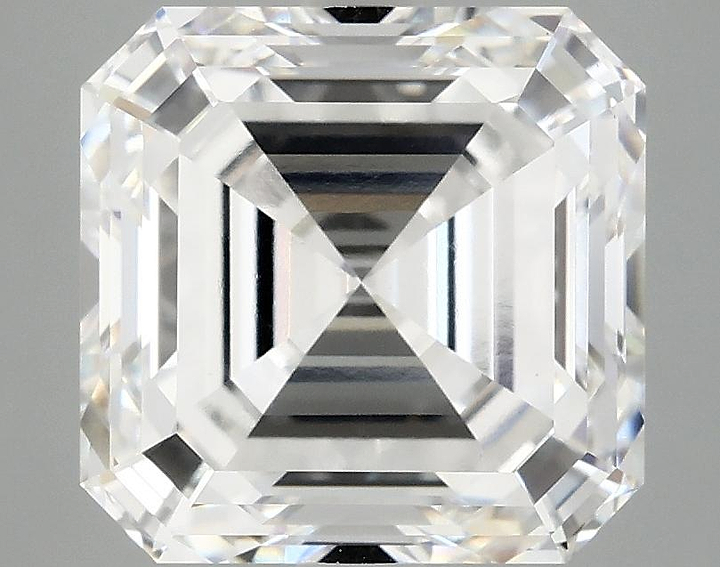 5.07 Carat Asscher Shaped Ideal Cut VS1 IGI Certified Lab Grown Diamond