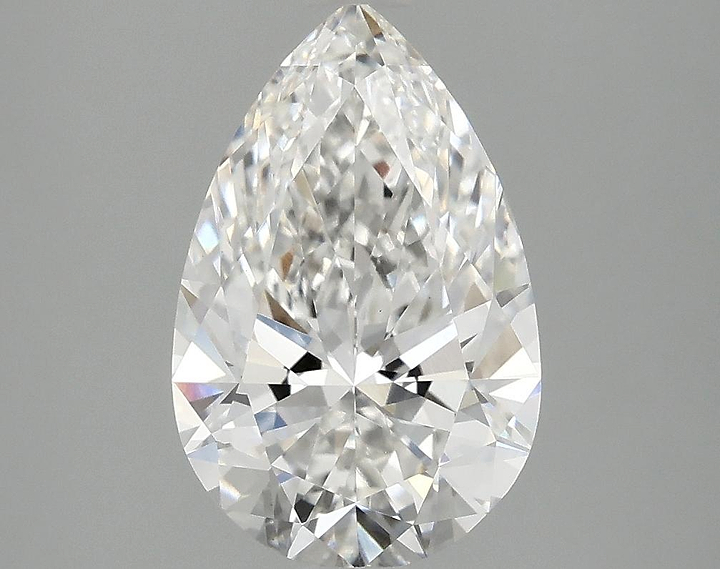 2.52 Carat Pear Shaped Ideal Cut VS1 IGI Certified Lab Grown Diamond