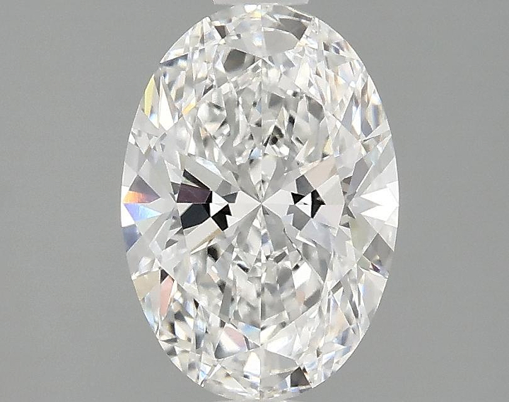1.47 Carat Oval Shaped Ideal Cut VVS2 IGI Certified Lab Grown Diamond