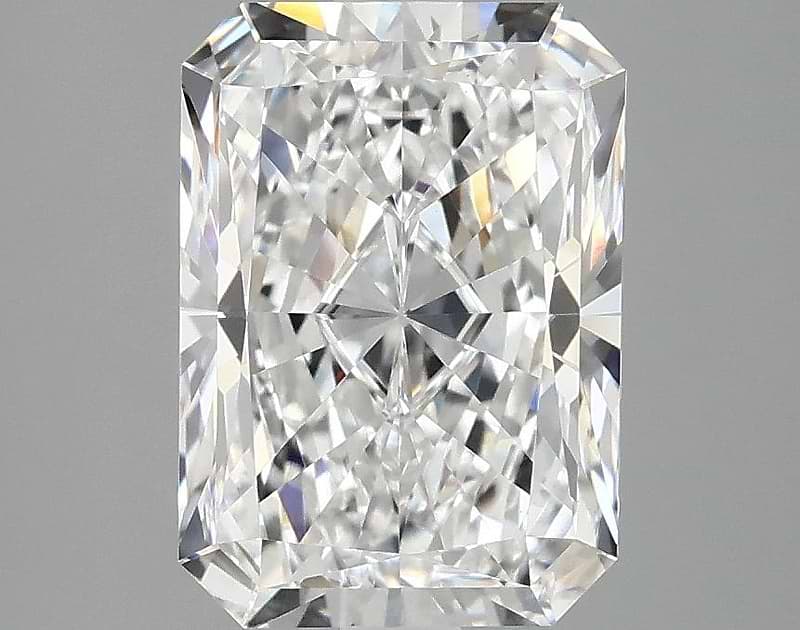 3.05 Carat Radiant Shaped Ideal Cut VS1 IGI Certified Lab Grown Diamond