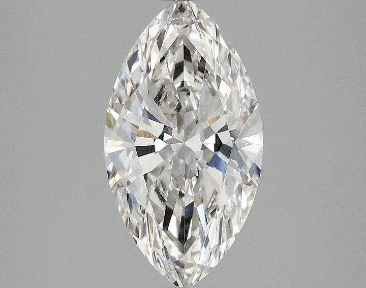 1.96 Carat Marquise Shaped Excellent Cut VS1 IGI Certified Lab Grown Diamond