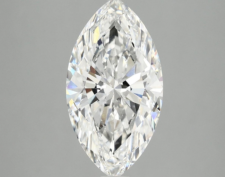 3.02 Carat Marquise Shaped Excellent Cut VVS2 IGI Certified Lab Grown Diamond