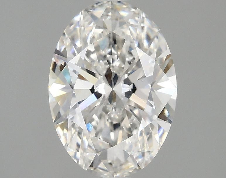 1.5 Carat Oval Shaped Ideal Cut VVS2 IGI Certified Lab Grown Diamond